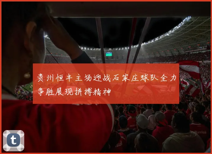 贵州恒丰主场迎战石家庄球队全力争胜展现拼搏精神